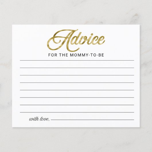 Halloween Meisje Baby shower Advies Kaarten (Voorkant)