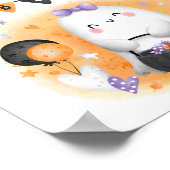 Halloween Meisje Baby shower Kleine Ghost Favor Si Poster (Hoek)