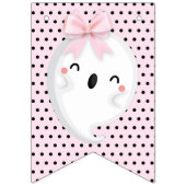 Halloween meisje gelukkige verjaardag vlaggetjes (Eerste vlag)