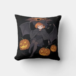 Halloween meisje kussen