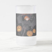 Halloween meisje matglas bierpul (Center)