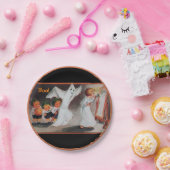  Halloween Meisje met Kaarsenpapier Borden Papieren Bordje (Feest)