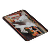  Halloween Meisje met Kaarsmagneet Magneet (Rechterzijde)