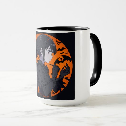 Halloween meisje mok (Voorkant rechts)