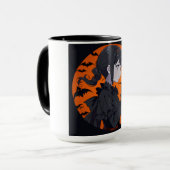 Halloween meisje mok (Voorkant links)