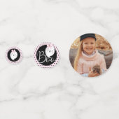 Halloween Meisje Verjaardag Custom Foto Confetti (Voorkanten)