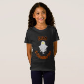 Halloween Meisjes T-shirt | Boo kijkt naar je (Voorkant volledig)