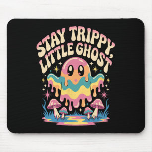 Halloween Melting Ghost Mushroom Patch Muismat