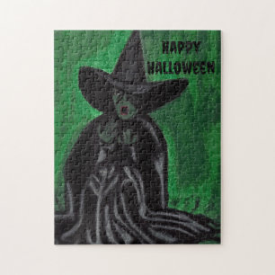 HALLOWEEN MELTING WITCH LEGPUZZEL