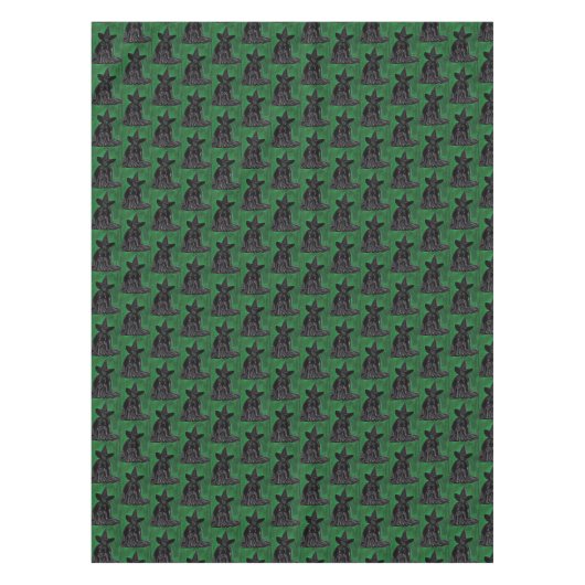 HALLOWEEN MELTING WITCH TAFELKLEED (Voorkant)