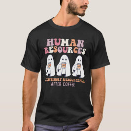 Halloween Menselijke Hulpbronnen Huiveringwekkend  T-shirt