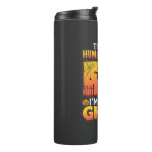 Halloween Mensen Kostuum Spook Vintage Thermosbeker (Gedraaid links)