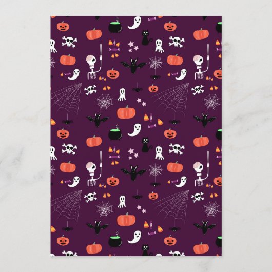 Halloween Menu (Voorkant)