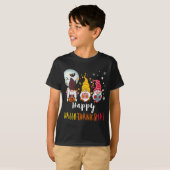 Halloween Merry KerstHappy Hanksmas Gno T-shirt (Voorkant volledig)