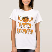 Halloween met het Corona-virus T-shirt (Voorkant)