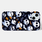 Halloween met leuke geest Case-Mate iPhone case (Achterkant (horizontaal))