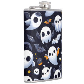 Halloween met leuke geest heupfles (Rechts)