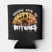 Halloween met mijn heks blikjeskoeler (Achterkant)