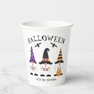 Halloween met mijn Paarse Sinaasappel van Gnomen Papieren Bekers