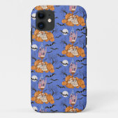 Halloween met pompoenen, vleermuizen, schedel, iph Case-Mate iPhone case (Achterkant)