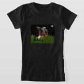 Halloween Met Vrienden Meisjes T-shirt (Laagn)
