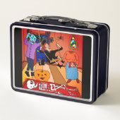 Halloween Metal Lunchbox door dalDesign (Achterkant)