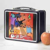 Halloween Metal Lunchbox door dalDesign (In situ)
