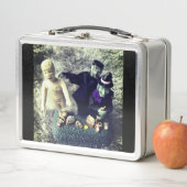 Halloween Metal Lunchbox door dalDesignNZ (In situ)