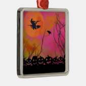 Halloween Metalen Ornament (Rechts)