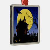 Halloween Metalen Ornament (Rechts)