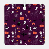 Halloween Metalen Ornament (Achterkant)