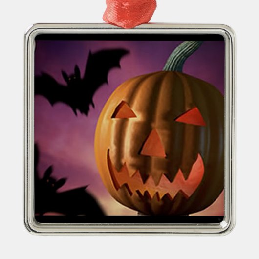 Halloween Metalen Ornament (Voorkant)