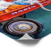 Halloween Mice in Pumpkin Patch Waterverf 16x20 Poster (Hoek)