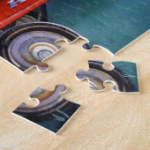 Halloween Mice in Pumpkin Patch Waterverf Art Legpuzzel (Zijkant)