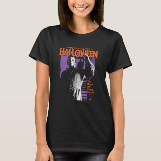 Halloween Michael Myers Pop Art T-shirt (Voorkant)