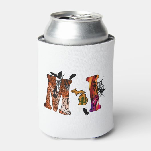 Halloween Michigan Blikjeskoeler (Blikje Voorkant)