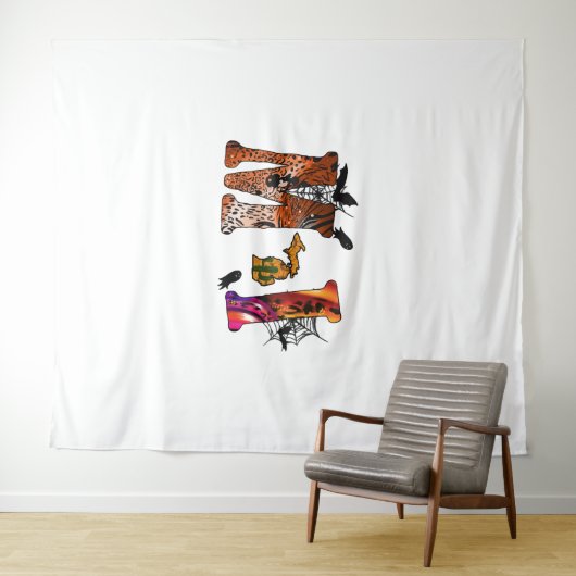 Halloween Michigan Wandkleed (In Situ (horizontaal))