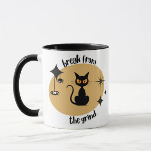 Halloween Mid-Century koffiemok Mok