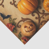 Halloween Middeleeuws Frans patroon Tissuepapier (Detail)