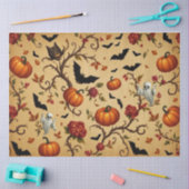 Halloween Middeleeuws Frans patroon Tissuepapier (Craft)