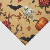 Halloween Middeleeuws Frans Patroon Tissuepapier (Detail)