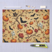 Halloween Middeleeuws Frans Patroon Tissuepapier (Craft)