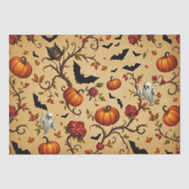 Halloween Middeleeuws Frans Patroon Tissuepapier