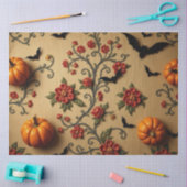 Halloween Middeleeuws Frans patroon Tissuepapier (Craft)