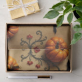 Halloween Middeleeuws Frans Patroon Tissuepapier (Geschenk)