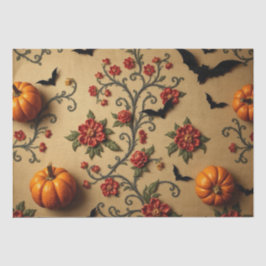 Halloween Middeleeuws Frans Patroon Tissuepapier