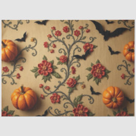 Halloween Middeleeuws Frans patroon Tissuepapier