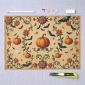 Halloween Middeleeuws Frans Patroon Tissuepapier (Craft)