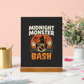 Halloween Middernacht Monster Bash Acryl Bord (Huwelijk)