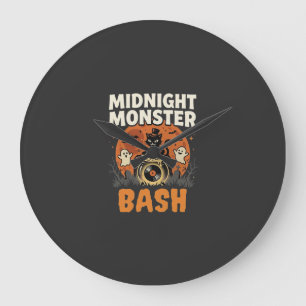 Halloween Middernacht Monster Bash Grote Klok